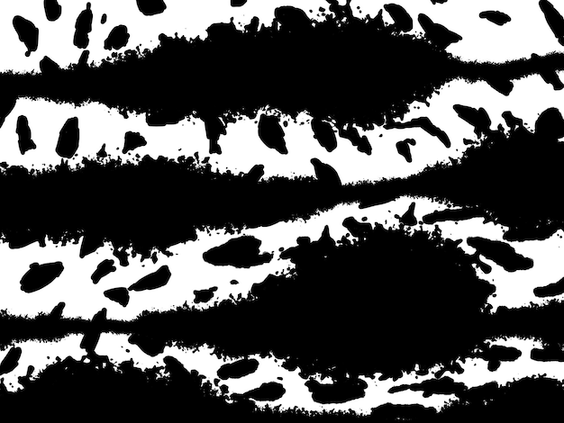 Manchas de tinta abstractas ilustración dibujada a mano Pintura minimalista dibujada a mano en blanco y negro Textura de ilustración de acuarela para fondo de tarjeta cartel banner Gotas de manchas de acuarela dibujadas a mano