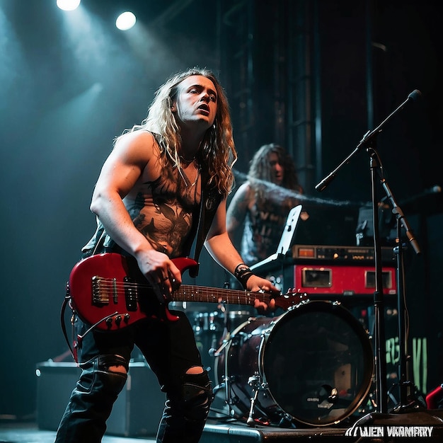 Foto manchester reino unido alien weaponry actúa en vivo en el almacén o2 victoria en manchester, reino unido