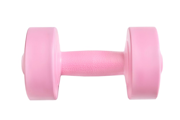 Mancuerna fitness aislado