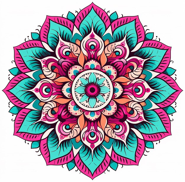 Mandala Art Mandala Stock Vector Rodada Mandala Mandala Indiana Design