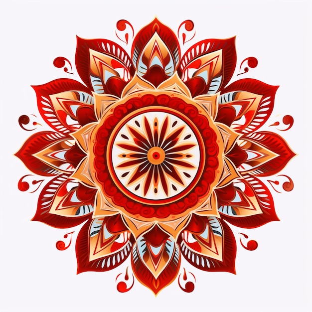 mandala arte realista indiana png