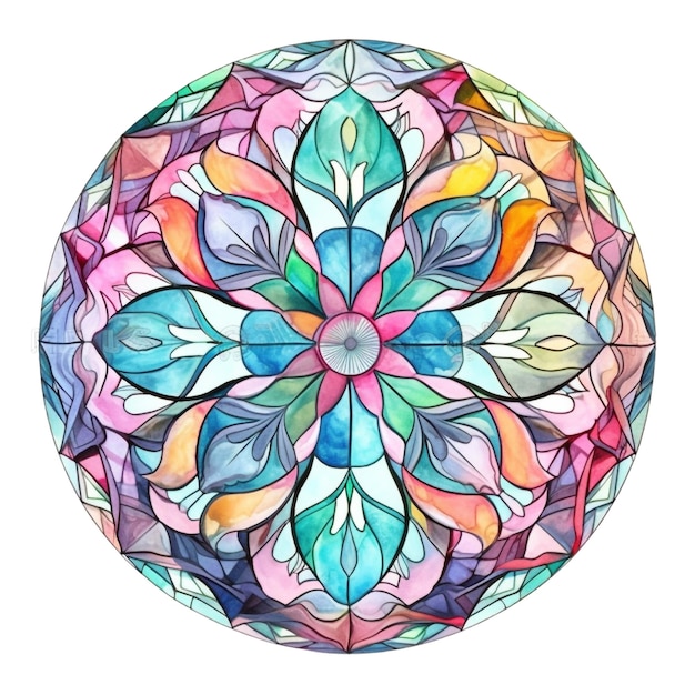 Mandala de cristal 17