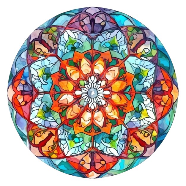 Mandala de cristal 29