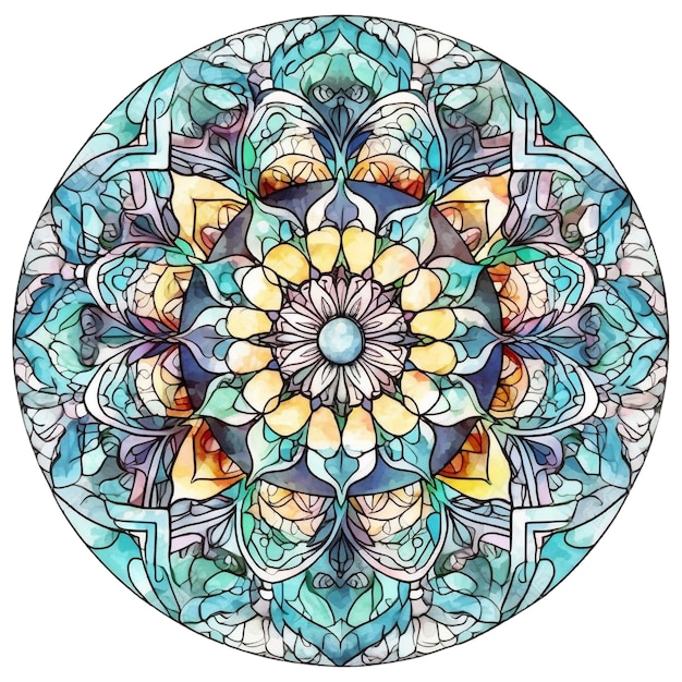 mandala de vidro 33