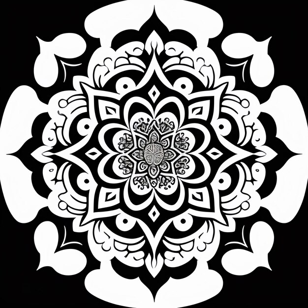 Mandala design fundo islâmico e imagem gratuita de mandala