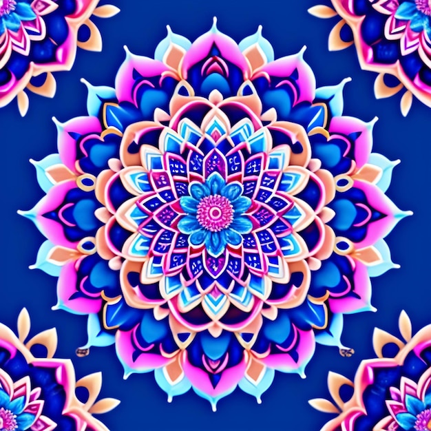 Mandala design fundo islâmico e imagem gratuita de mandala