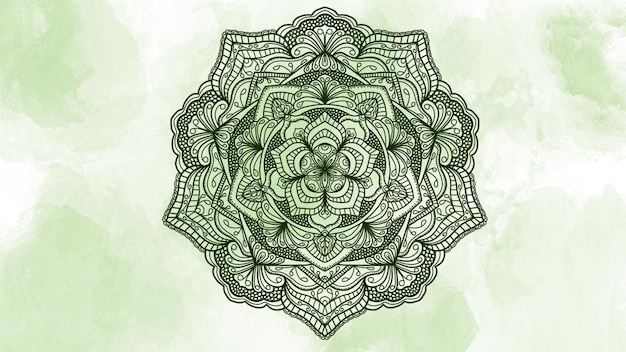 Mandala-Design-Hintergrund