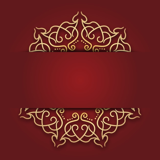 Mandala-Kunstornament für decorativon