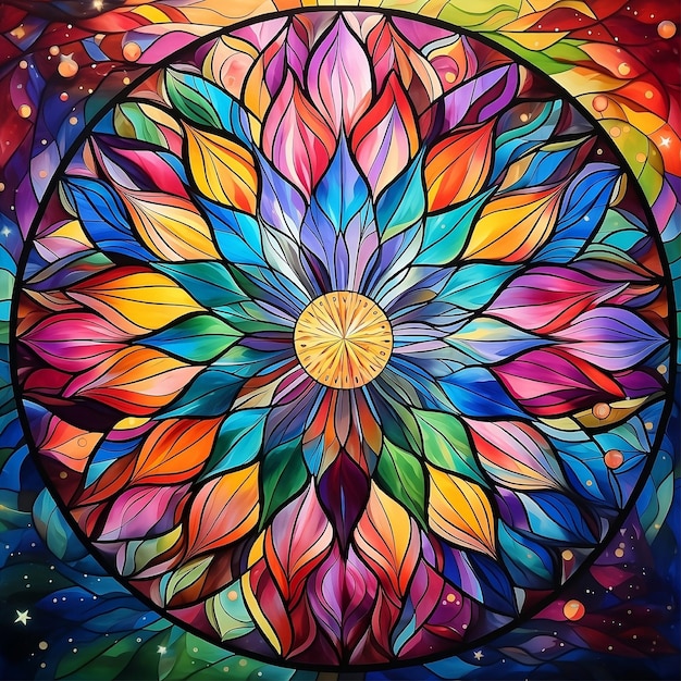 Mandala Lótus