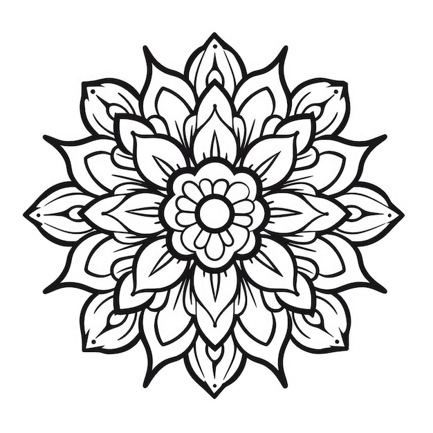 Mandala Malbuch Kunst Tapeten Design Fliesen Muster Hemd Grußkarten Aufkleber Spitze Muster und Tätowierung Dekoration für Innenarchitektur