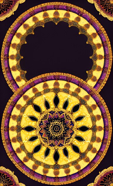 Foto mandala ornamental