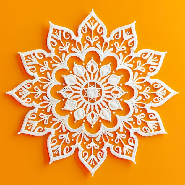 Mandala Ornamento redondo étnico Arte vetorial