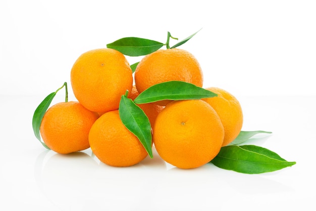 Mandarinas doces maduras