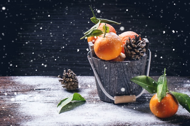 Mandarinas de navidad
