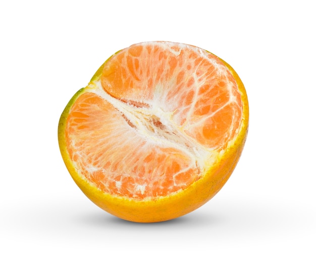 Mandarine isoliert