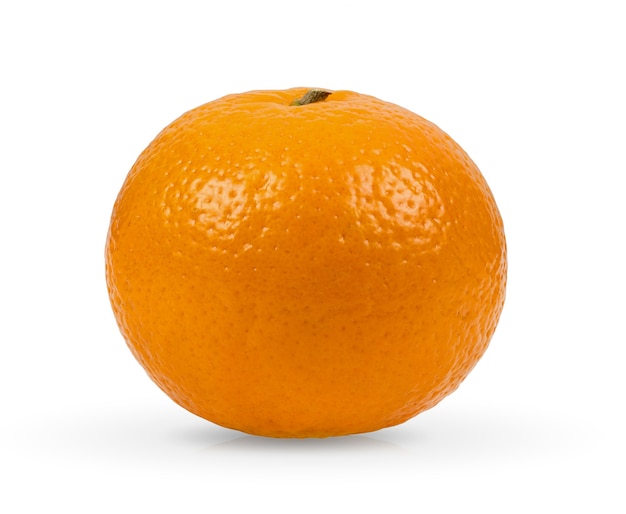 Mandarine oder Clementine isoliert