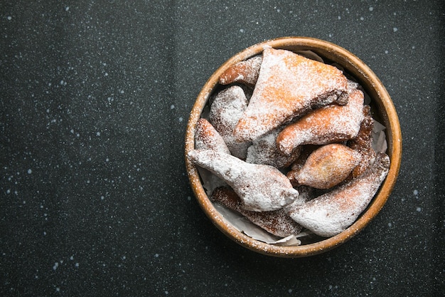 Mandazi é uma comida de rua da África Oriental ligeiramente doce