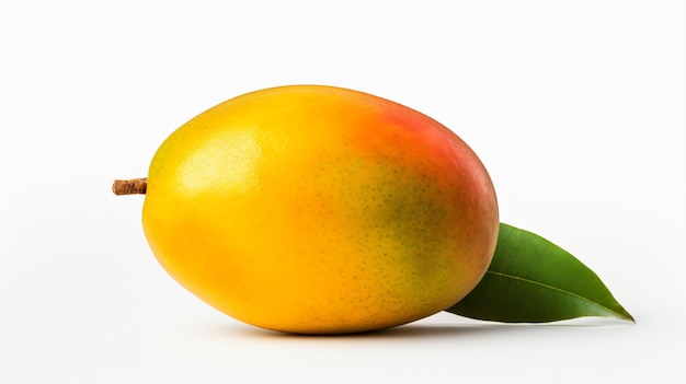 Un mango aislado en un blanco