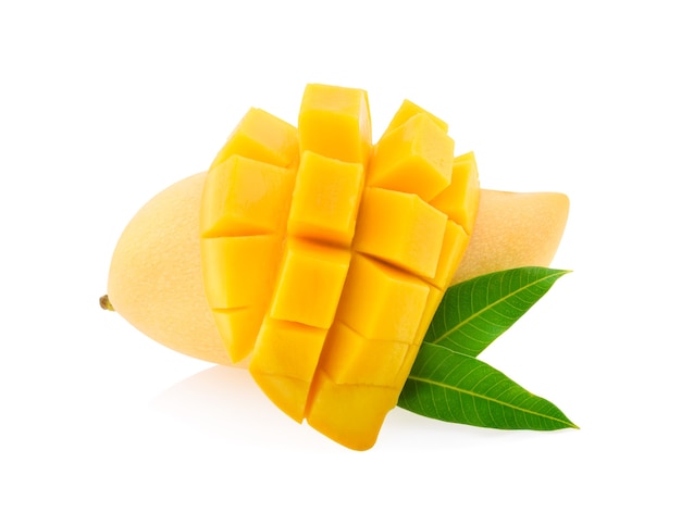 Mango en blanco