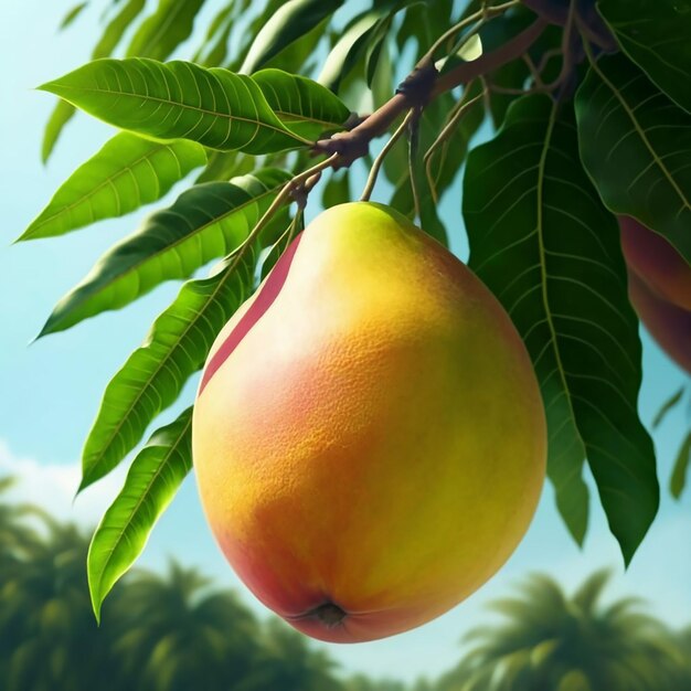 Mango-Frucht-Bild-Hintergrund