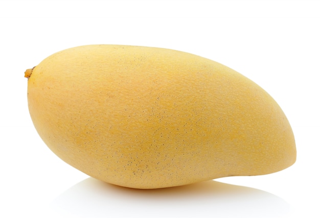 Mango lokalisiert auf weißem Hintergrund