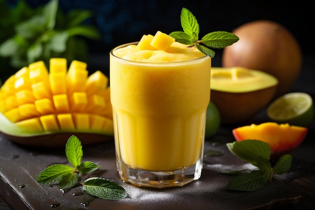 Mango Mania Sumérgete en el mundo del jugo de mango fresco