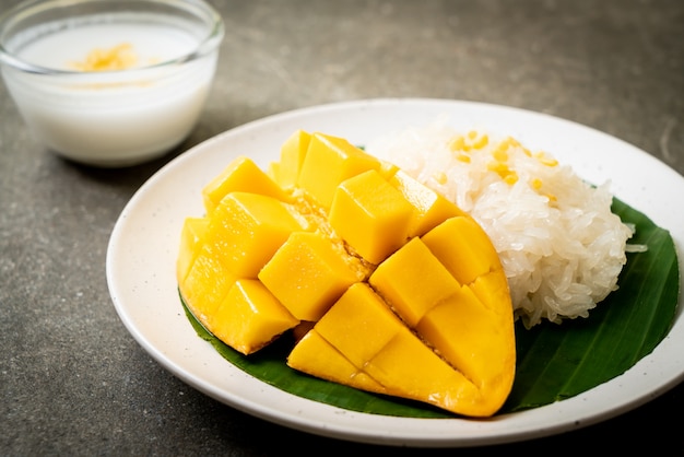 Mango mit Klebreis