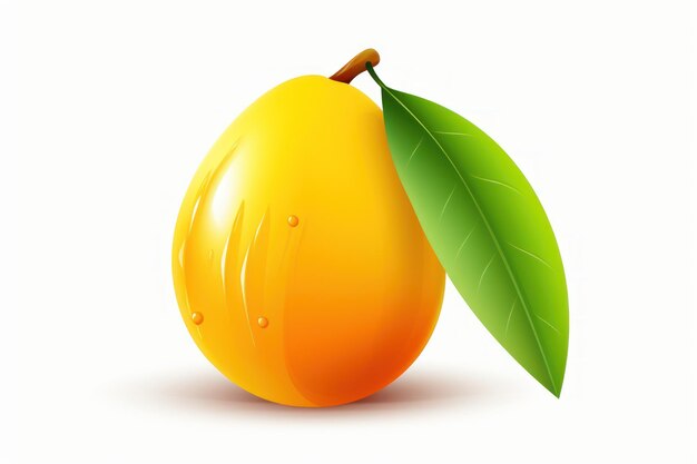 Foto mango-symbol auf weißem hintergrund ar 32 v 52 job-id 8164bca2096c4229912696cd84097635