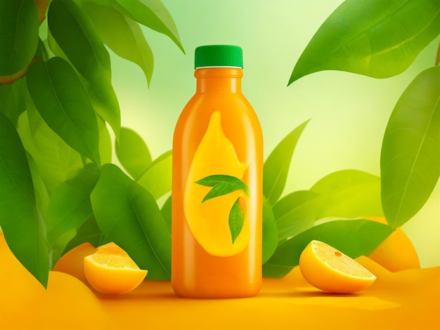 Foto mango-tango-saftflasche