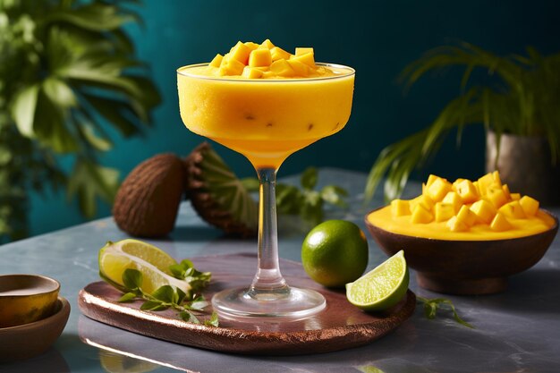 Mango Tropical Margarita Magia (en inglés)