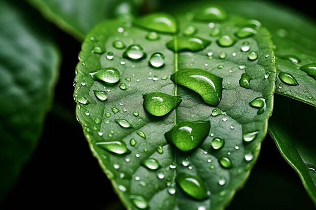 manhãs beijadas sonhadoras interação em folhas verdes