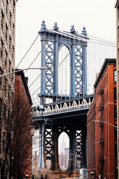 Manhattan-Brücke in New York