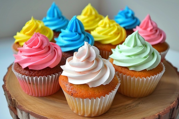 La manía de los cupcakes: delicias coloridas para todos