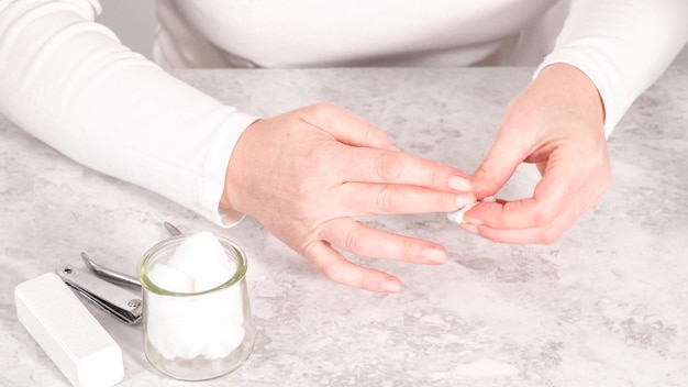 manicura en casa