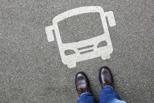 Mann Menschen Bus Reisebus Verkehr Stadt Mobilität