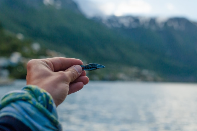 Mano del hombre contra la naturaleza en Noruega