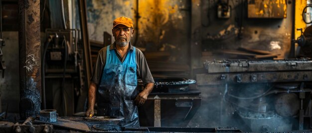 Foto manos trabajadoras un día en la vida de un obrero