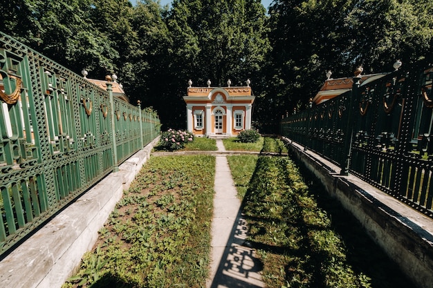 Mansión Kuskovo en Moscú, Rusia. La mansión Kuskovo es un monumento único del siglo XVIII, una residencia de verano en Moscú.