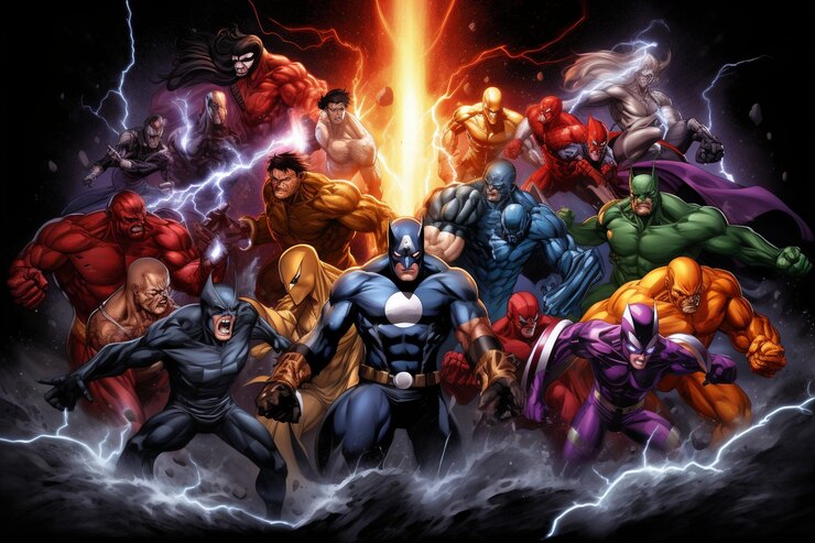 Foto manta marvel