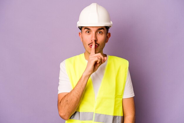 Mantener un secreto o pedir el silencio