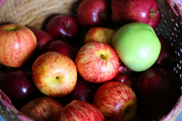 Manzana de colores