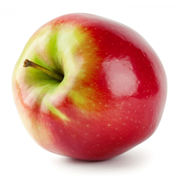 Foto manzana roja con cola