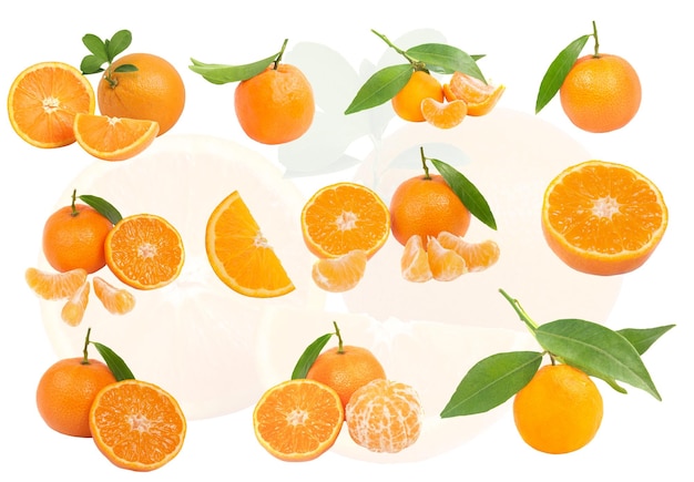 Las manzanas y las naranjas frescas son una mezcla perfecta para bocadillos y jugos saludables