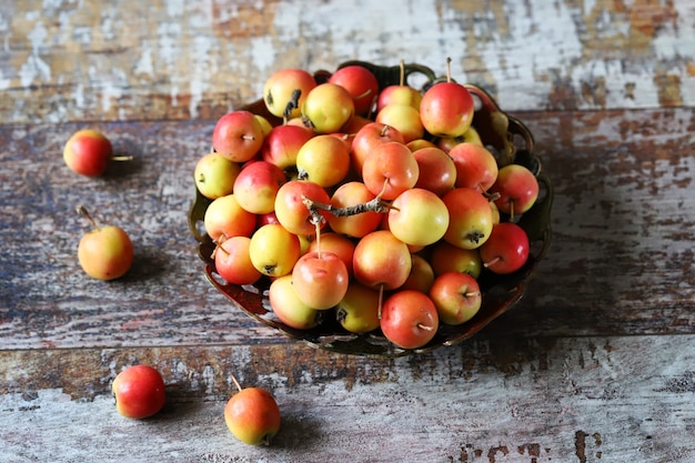 Manzanas del paraíso para mermelada