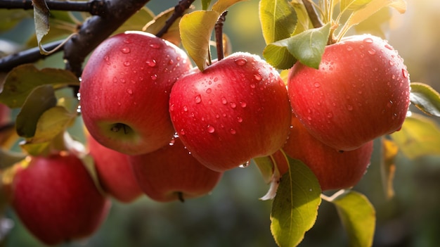 manzanas rojas