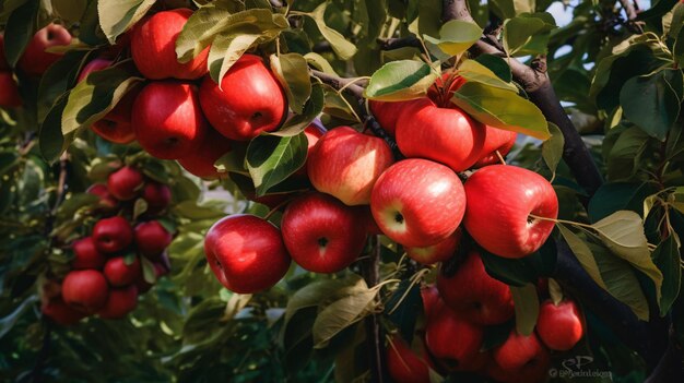 manzanas rojas