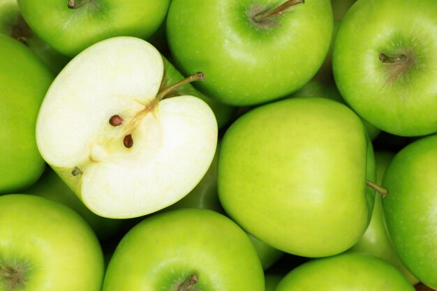 Manzanas verdes