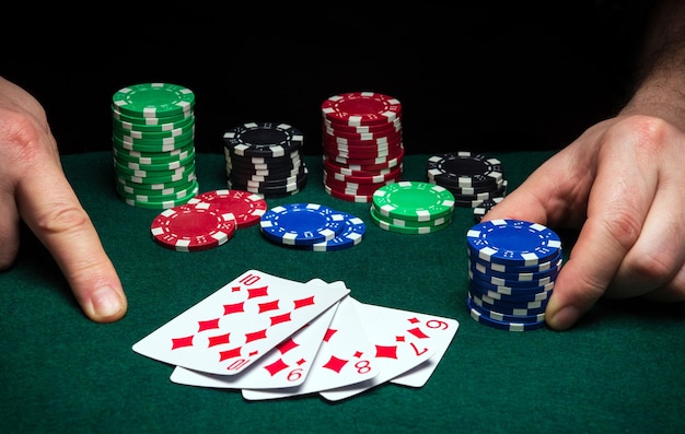 Cartões e fichas texas poker hold39em poker online player39s