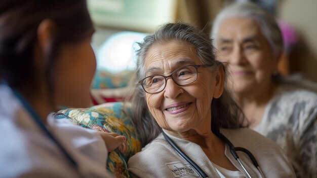 Foto mãos gentis guiando almas celebrando os cuidadores empatia no cuidado da vida posterior