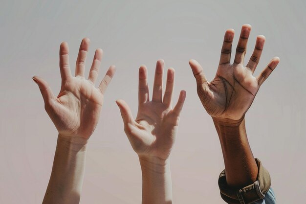 Mãos para cima.